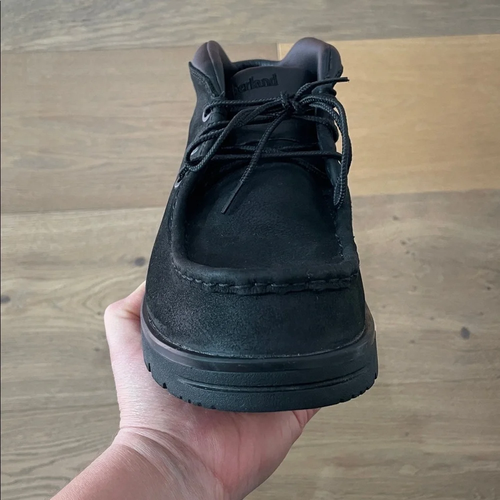 Timberland Black Newtonbrook Moc Toe Chukka Boots Size 10.5